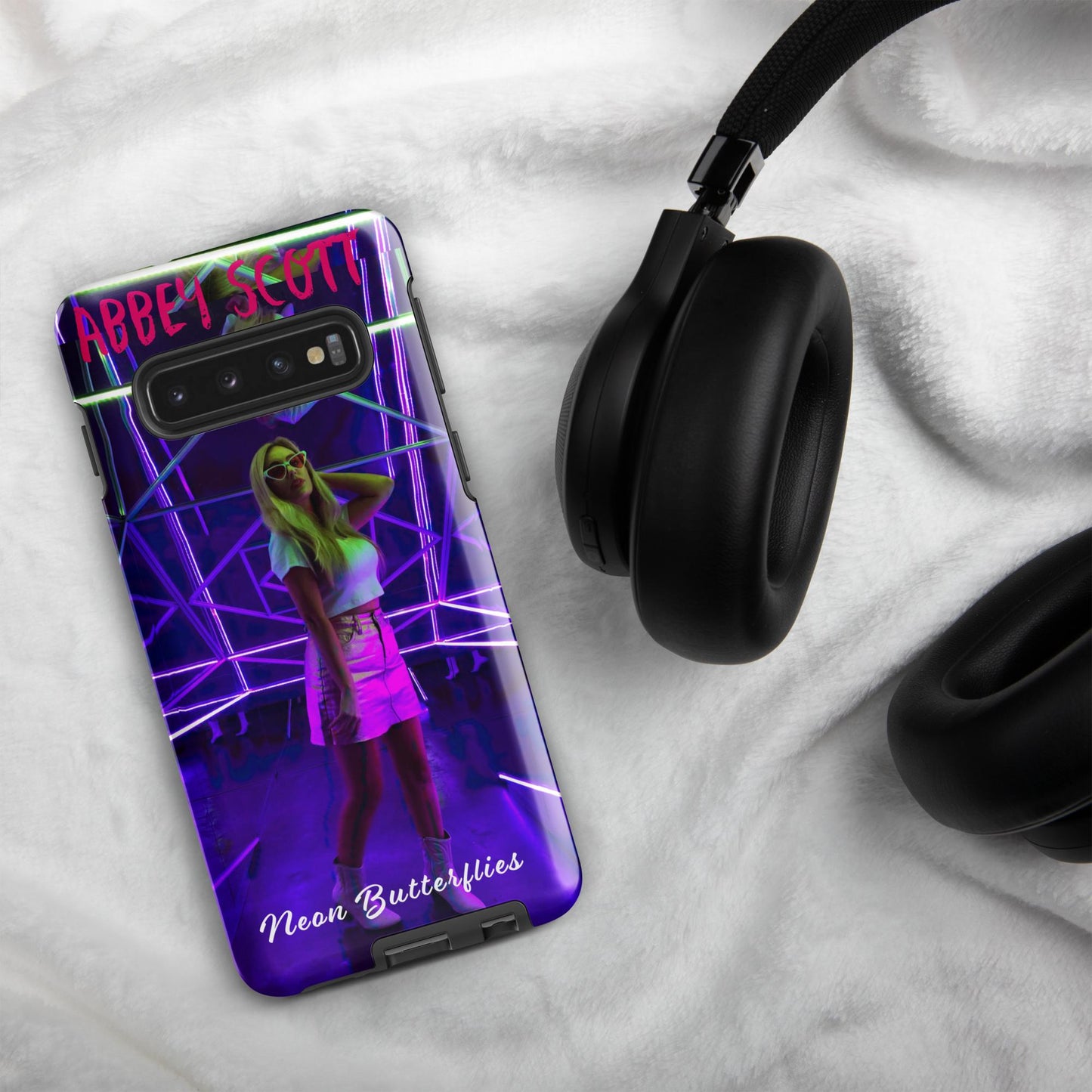 Neon Butterflies Tough case for Samsung®