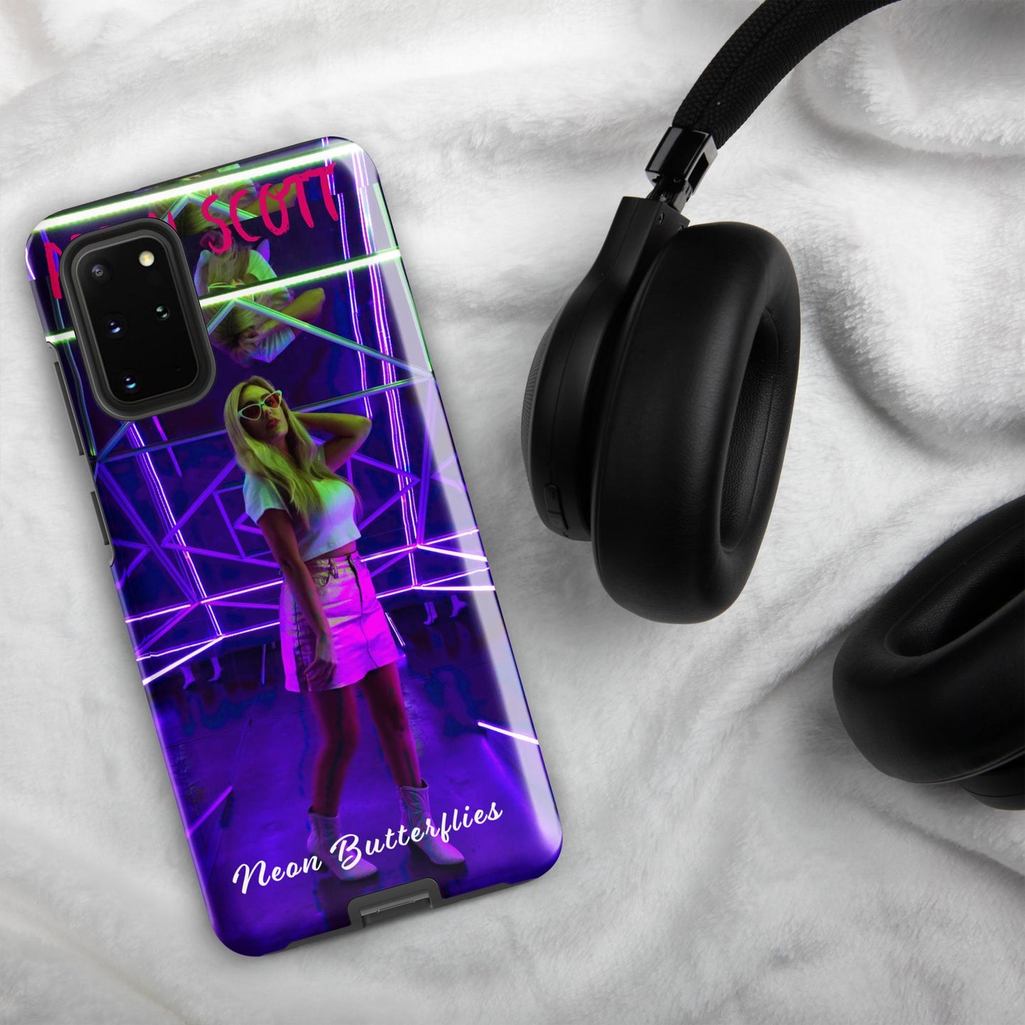 Neon Butterflies Tough case for Samsung®