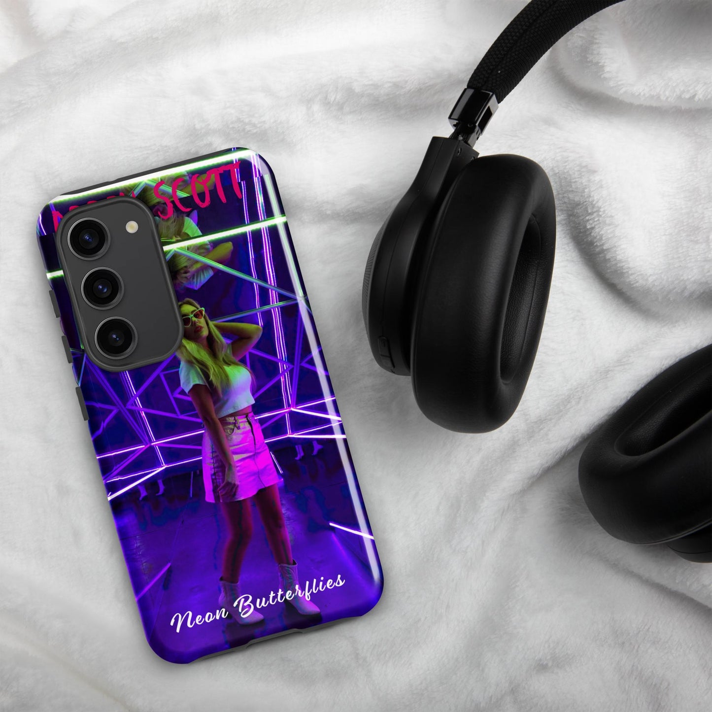 Neon Butterflies Tough case for Samsung®