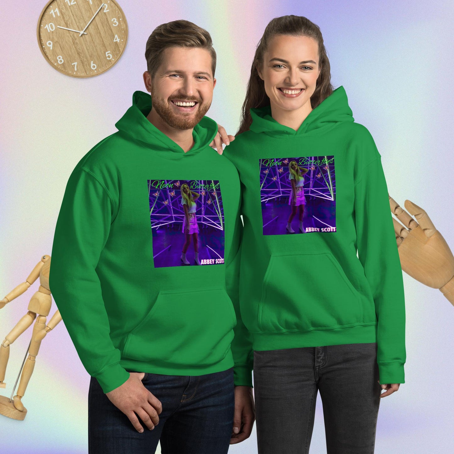 Neon Butterflies Official Hoodie (Unisex)