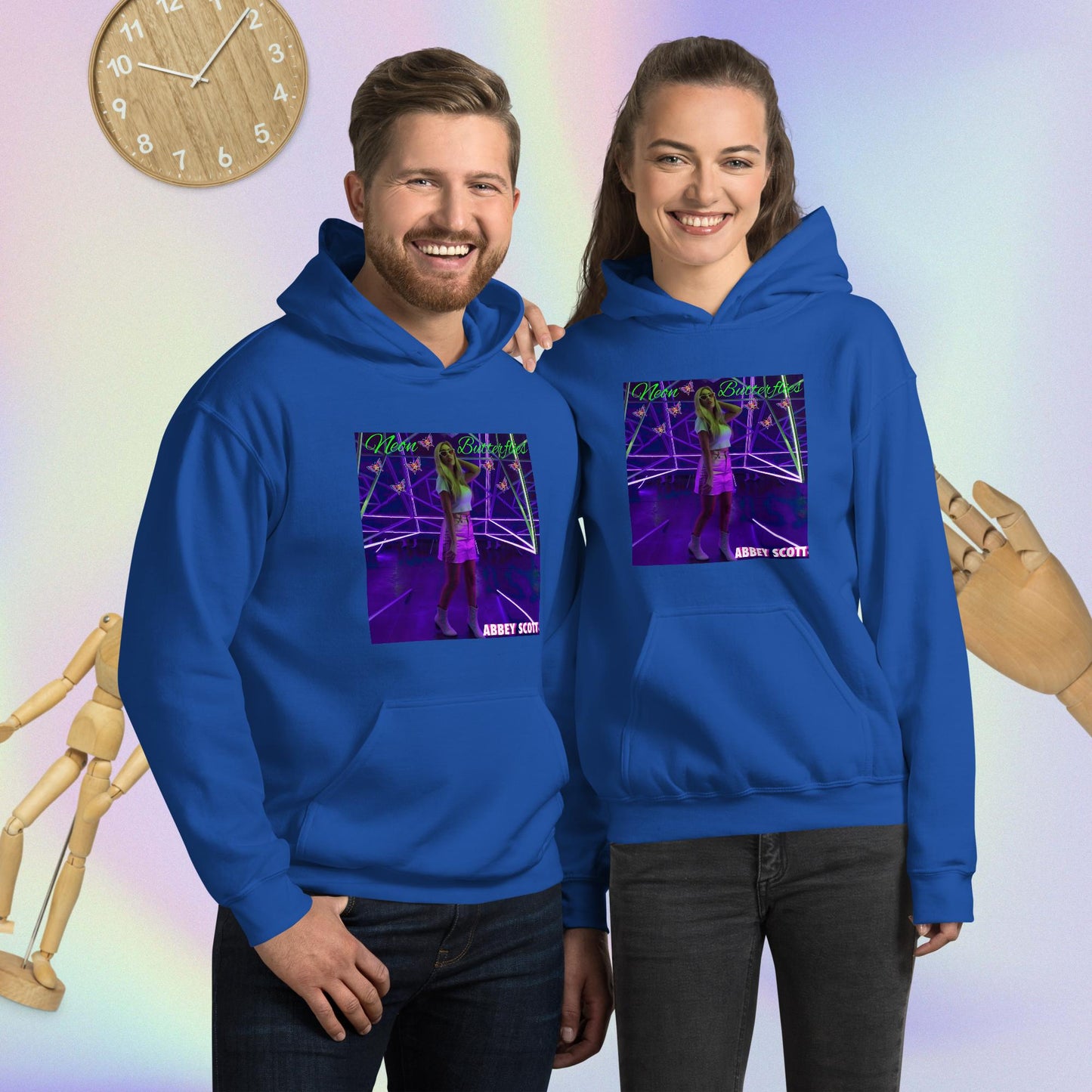 Neon Butterflies Official Hoodie (Unisex)